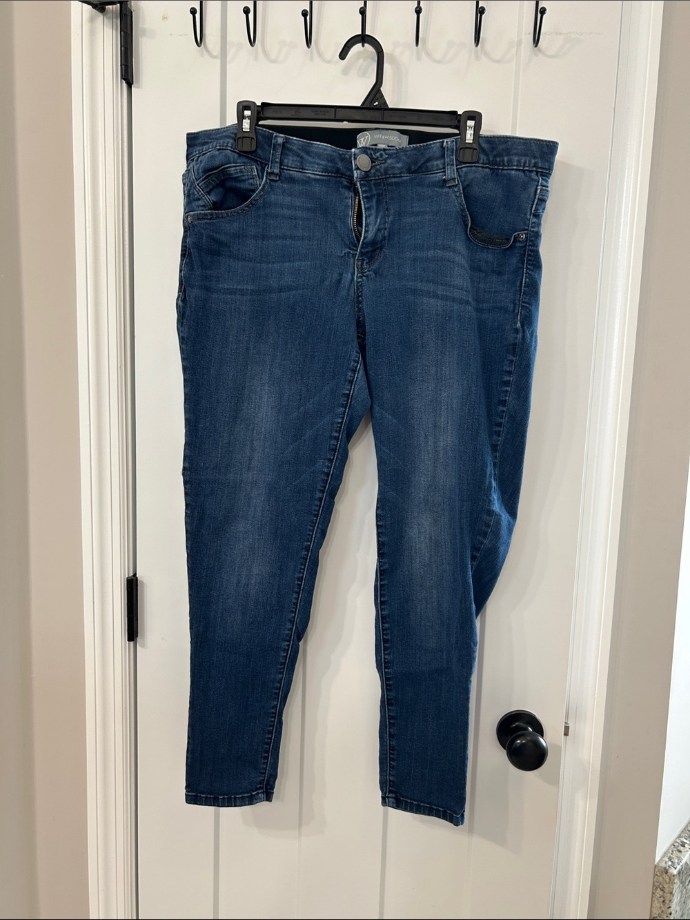Wit & Wisdom Dark Blue Skinny Jeans